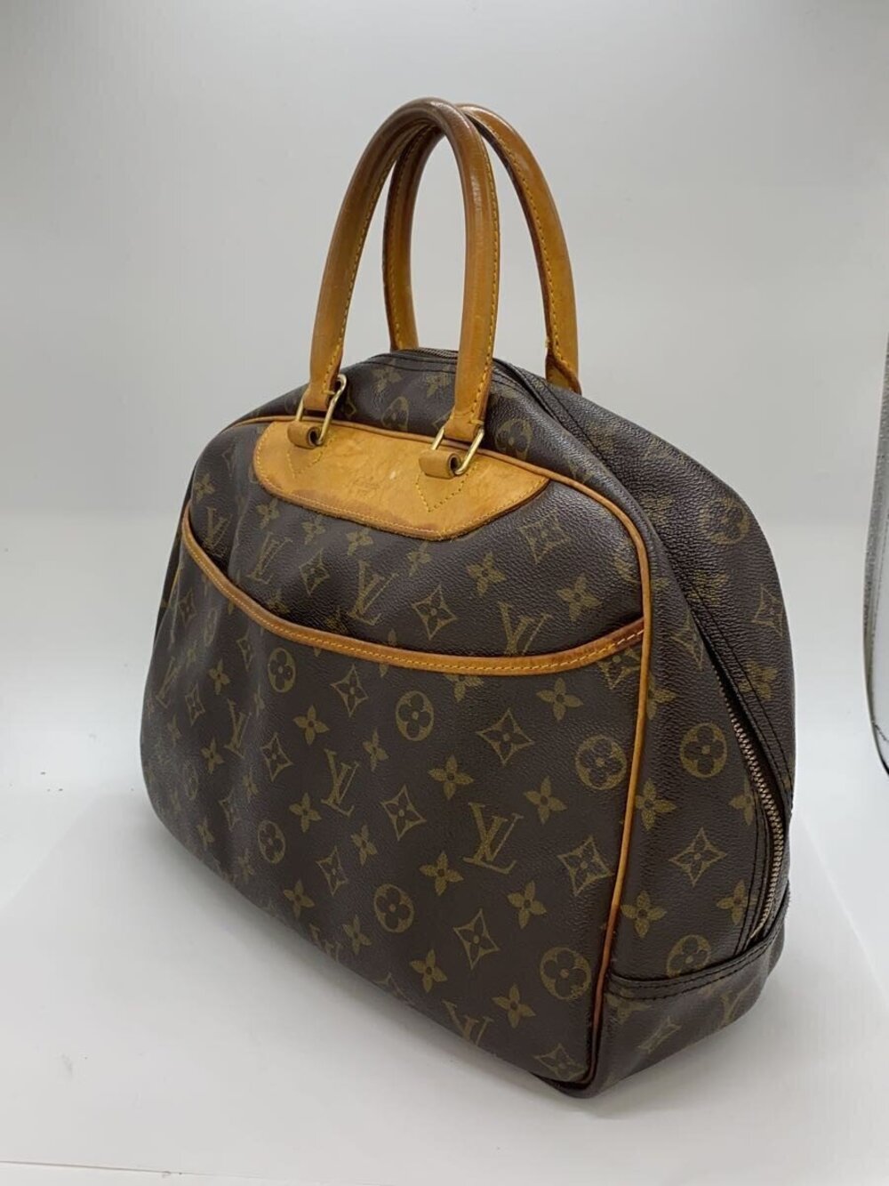 Louis Vuitton All Vanity over Monogram Bowling Deauville Brown Canvas Brown